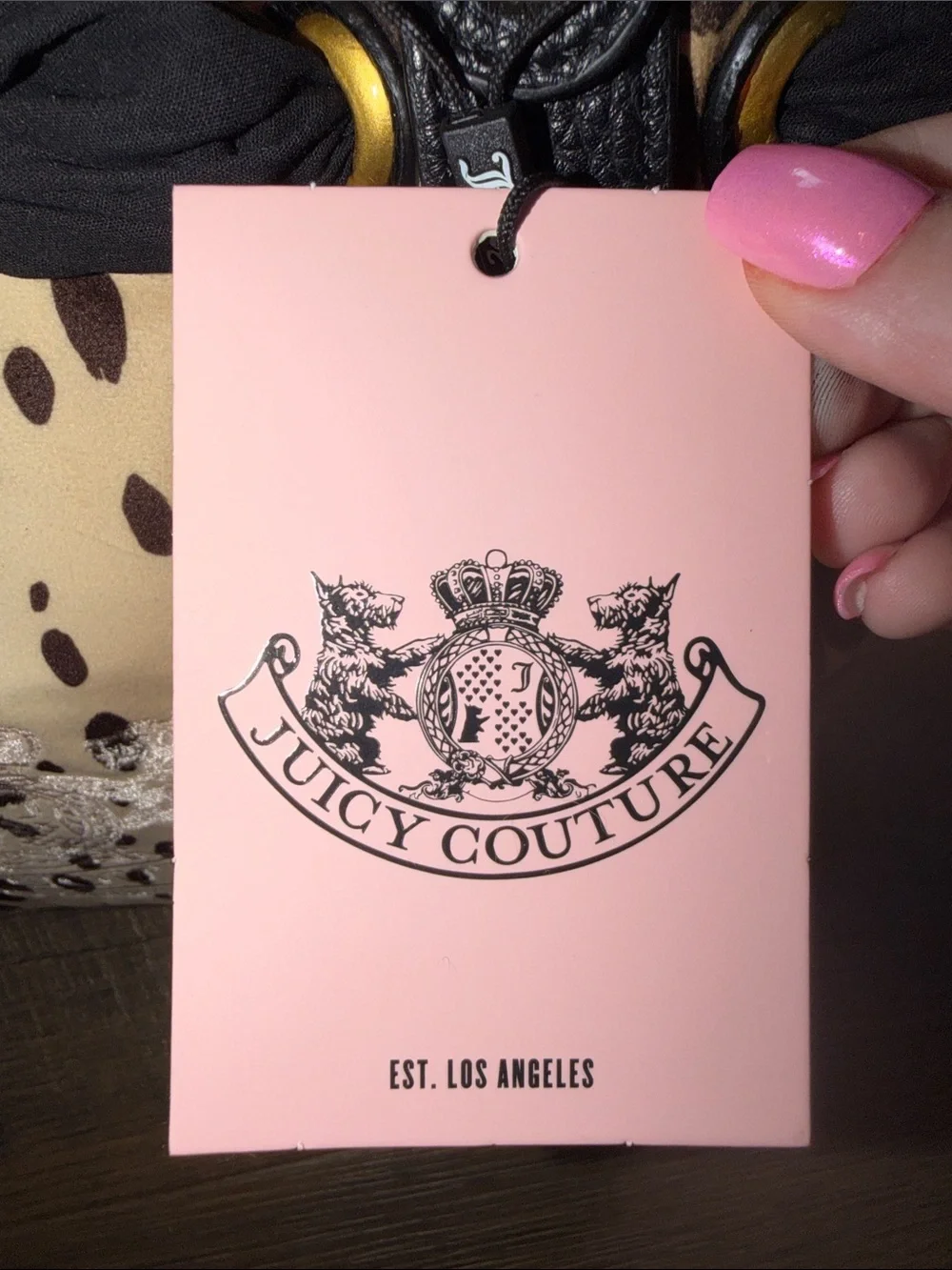 Juicy Couture UK cheetah print daydreamer